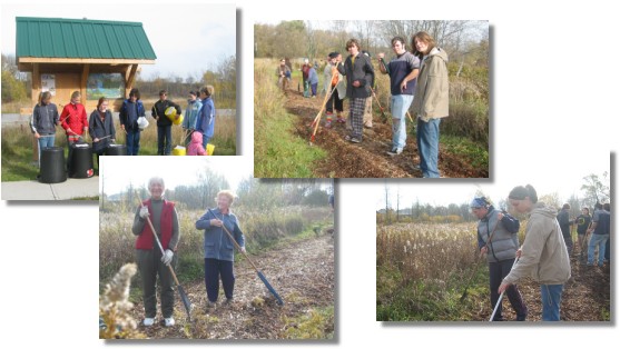 Photos from the Fall 2004 Cleanup